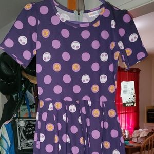 Amelia Dress LuLaRoe Nightmare before Christmas Ja